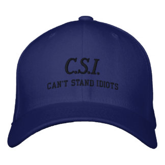 C.S.I. Casquette