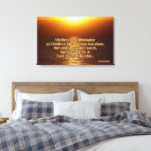 C.S. Lewis Christianity Quote Canvas Afdruk (Insitu (Slaapkamer))