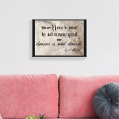 C. S. Lewis citaat Canvas Afdruk (Insitu (Woonkamer))