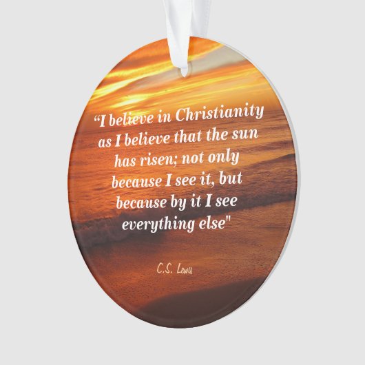 C.S. Lewis over het christendom Ornament (voorkant)