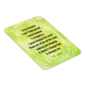C.S. Lewis Prière Poème Magnet (Côté Droit)
