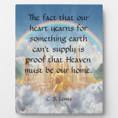 C S Lewis Quote Fotoplaat (Voorkant)