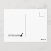 C.S. Lewis Tea en Boeken literaire boekworm Briefkaart (Achterkant)