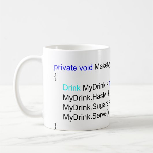 C# Scherp Mok Coffee programmeerprogramma's (Links)