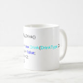 C# Scherp Mok Coffee programmeerprogramma's (Voorkant rechts)