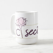 C-Section Mug blanc fort (Devant gauche)