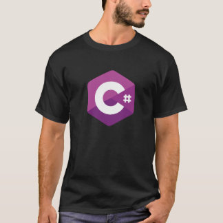 C Sharp C# Programming Logo T-shirt