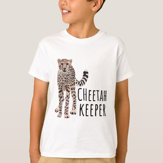 C staat voor Cheetah Keeper T-shirt (Voorkant)