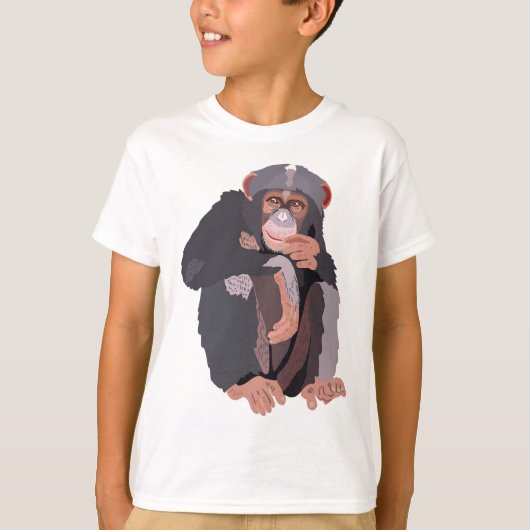 C staat voor Chimp T-shirt (Voorkant)