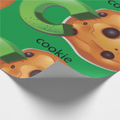C staat voor Cookie Alphabet Letter Chocolate Chip Cadeaupapier