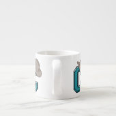 C staat voor Cowboy Espresso Kop (Achterkant)