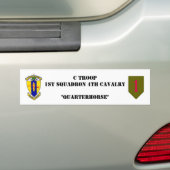 C-Troop-Bumpersticker Bumpersticker (Op auto)