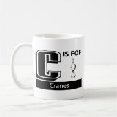 C = voor kranen koffiemok (Links)