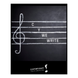 C Y We Write Poster Perfect Poster