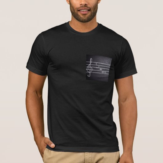 C Y We Write T-shirt pour hommes (Devant)
