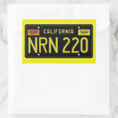 CA66 RECHTHOEKIGE STICKER (Tas)