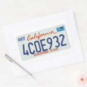 CA99 RECHTHOEKIGE STICKER (Envelop)