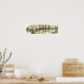 Ca. 1900 Highland Short Hills NJ Panorama Poster (Keuken)