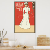 ca. 1900  Italiaanse Mode voor dames Poster (Keuken)