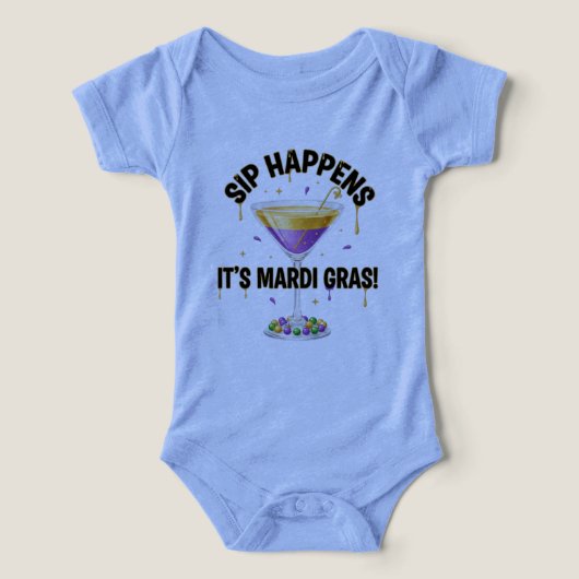 Ça arrive, c'est Mardi Gras, c'est drôle, c'est un (Design Recto)