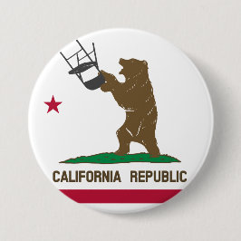 CA Beer Stoel Ronde Button 7,6 Cm