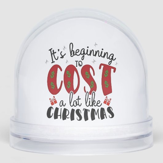 Ça commence à coûter beaucoup comme Noël (Avant)