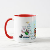 "Ça commence à ressembler beaucoup à Noël!" Mug (Gauche)