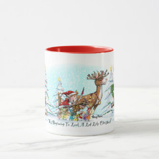 "Ça commence à ressembler beaucoup à Noël!" Mug