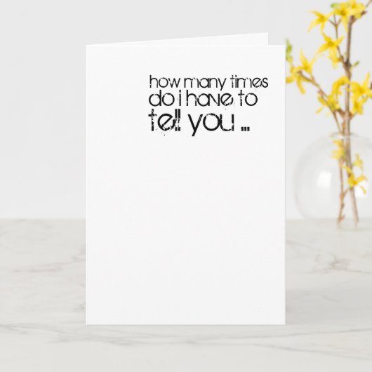 Ça devient vieux comme vous la carte d'anniversair (Fleur jaune)