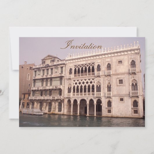 Ca' D'Oro Kaart (Voorkant)