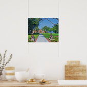 Ca d'Zan Mansion, Sarasota, FL, Print (Keuken)