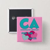 CA for the Love of it Button (Voorkant /achterkant)