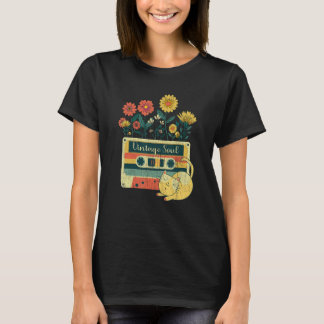 Ca for woman Retro Soul Flowers Wildflower 1 T-shirt
