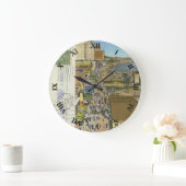 CA - Long Beach, Californie Horloge postale - 1938 (Maison)