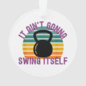 Ça ne va pas se voiler Drôle Kettlebell Travail (dos)