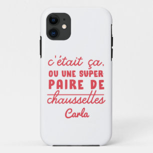 Ça ou une paire de chaussettes iPhone 11 hoesje