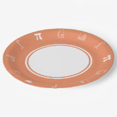 Ça S'Additionne Dans Assiette En Papier Corail (Angle)