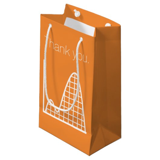 Ça S'Additionne en Sac Cadeau Orange (Devant Angle)