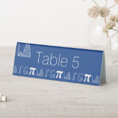Ça S'Additionne en Signe de Table Tent en Bleu (En SItu (Tableau))