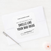 Ça sent comme une étiquette de bougie drôle (Enveloppe)