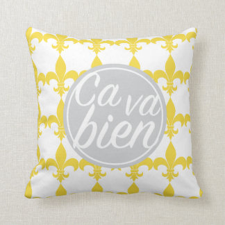 "Ca va bien" kussen