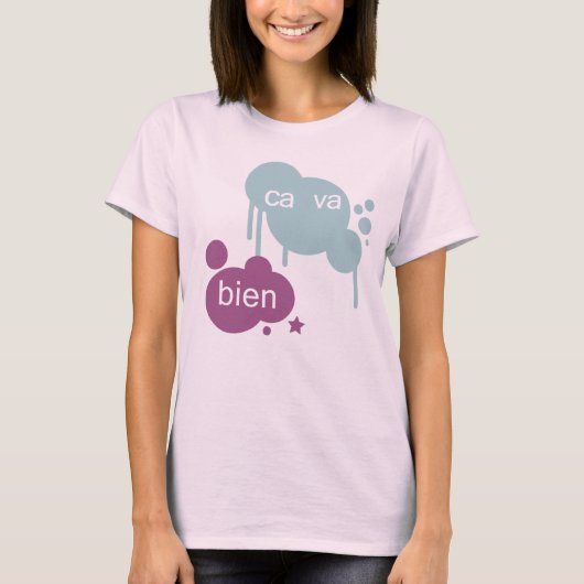 Ca Va Bien T-Shirt (vrouwen) (Voorkant)
