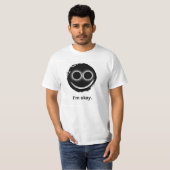"Ça va." T-shirt blanc (Devant entier)