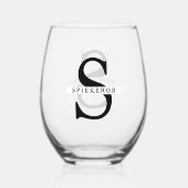 'Ça va, tout va bien' Verre à Vin" (Verso)