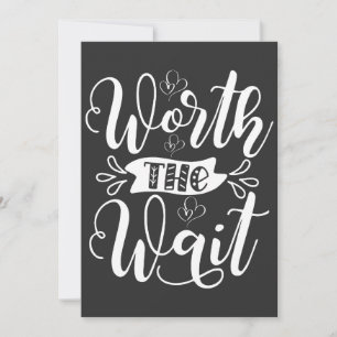 Ça vaut la tenue Wait, Rainbow Baby faire-part