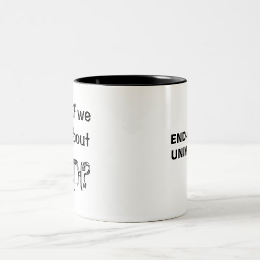 Ça vous dérange si on parle de mort ? Mug (Centre)