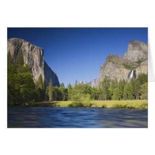 CA, Yosemite NP, Vallei uitzicht met El Capitan,