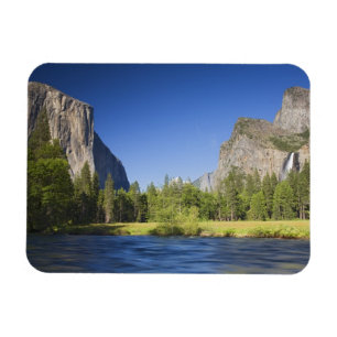 CA, Yosemite NP, Vallei uitzicht met El Capitan, Magneet