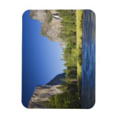 CA, Yosemite NP, Valley uitzicht met El Capitan, Magneet (Verticaal)