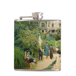 Cabalgando avestruces en A Regaleira (Portugal) Heupfles